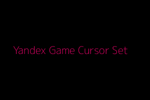 Yandex Game Cursor Set